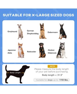 Elevated Pet Bed Dog Foldable Cot Tent Canopy Inst Shelter,