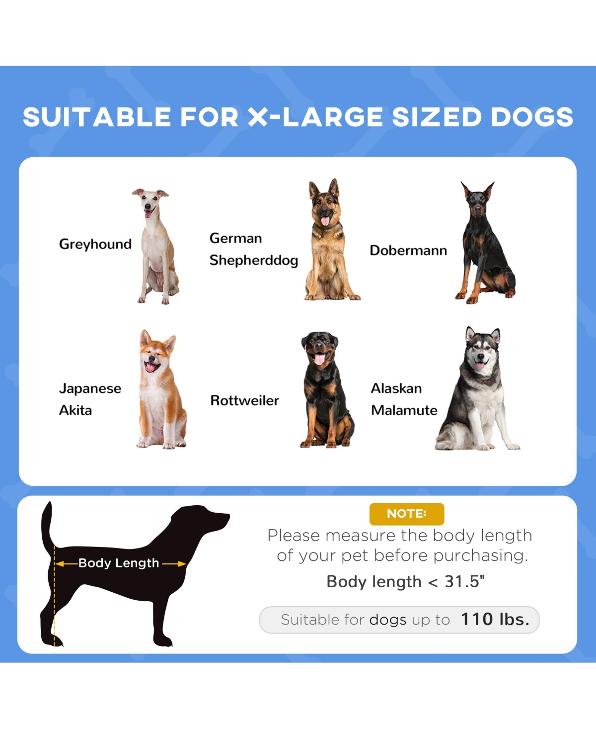 PawHut Elevated Pet Bed Dog Foldable Cot Tent Canopy Inst Shelter,