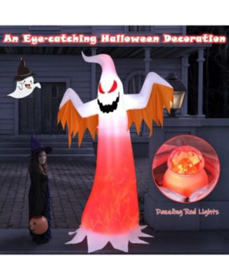 6 ft Halloween Inflatable Ghost Quick Blow up Halloween Decor with LED Lights