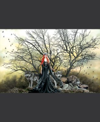Red Haired Witch 1000 piece Jigsaw Puzzle for Adults  Halloween