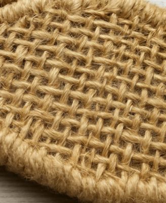 Burlap Bunny Ear Napkin Rings, Set of 4