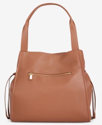 Jyyll Large Solid Tote with Removable Pouch