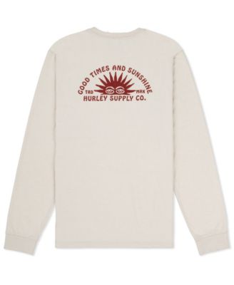 Men's Sunshine Slub Crewneck Long-Sleeve T-Shirt