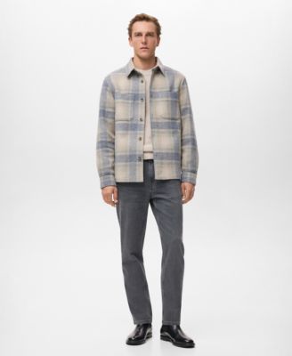 Men's Check Flannel Overshirt