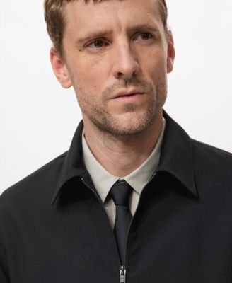 Men's Pockets Straight-Fit Jacket