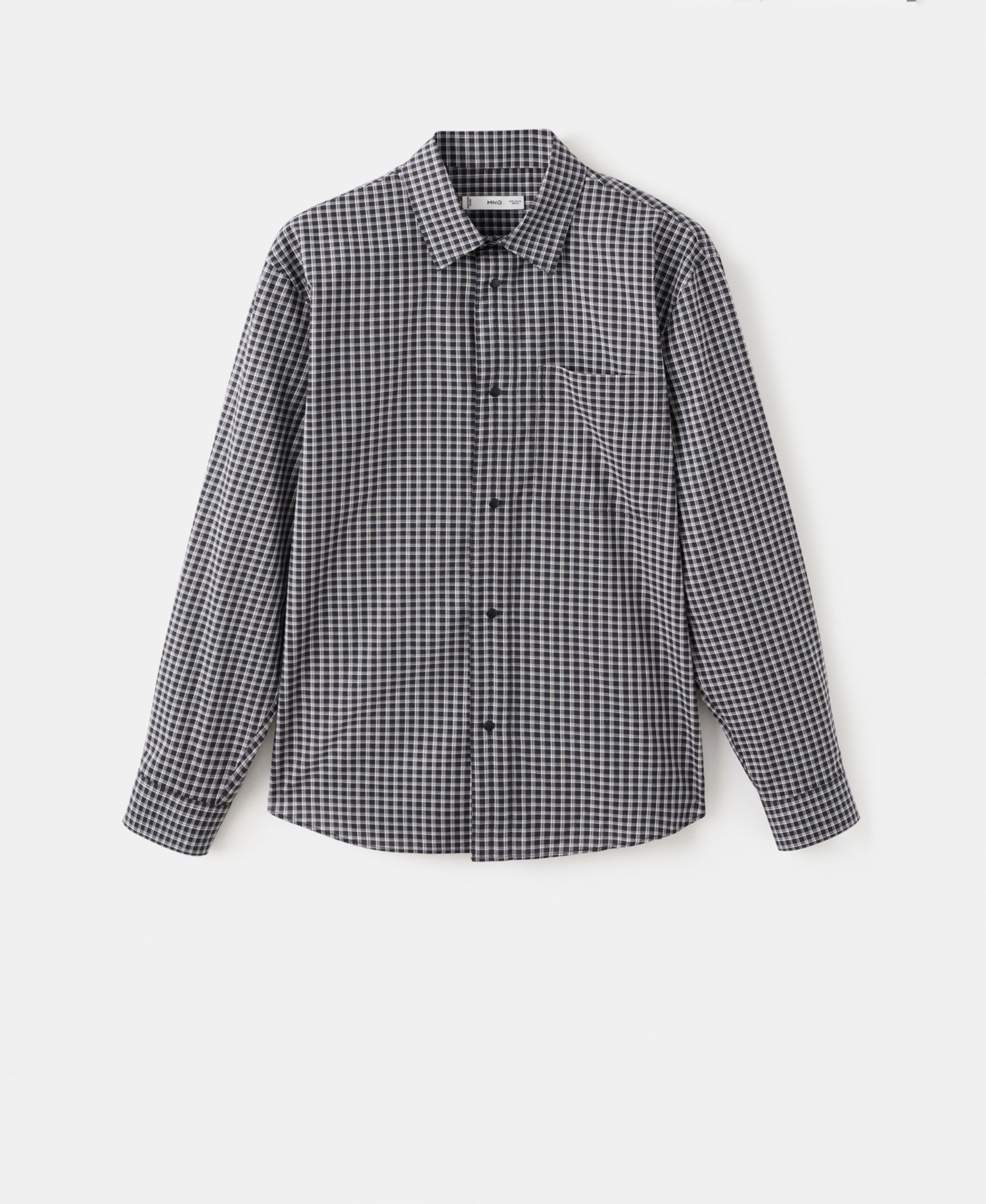 Men's Cotton Relaxed-Fit Check Shirt