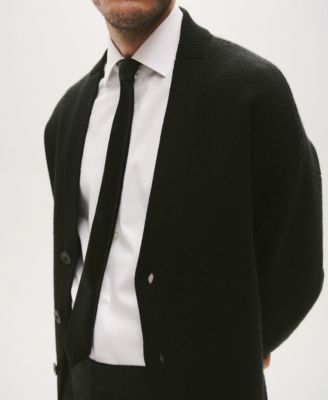 Men's Relaxed-Fit Knitted Cardigan