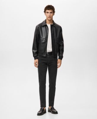 Men's Slim Fit Black Jan Jeans