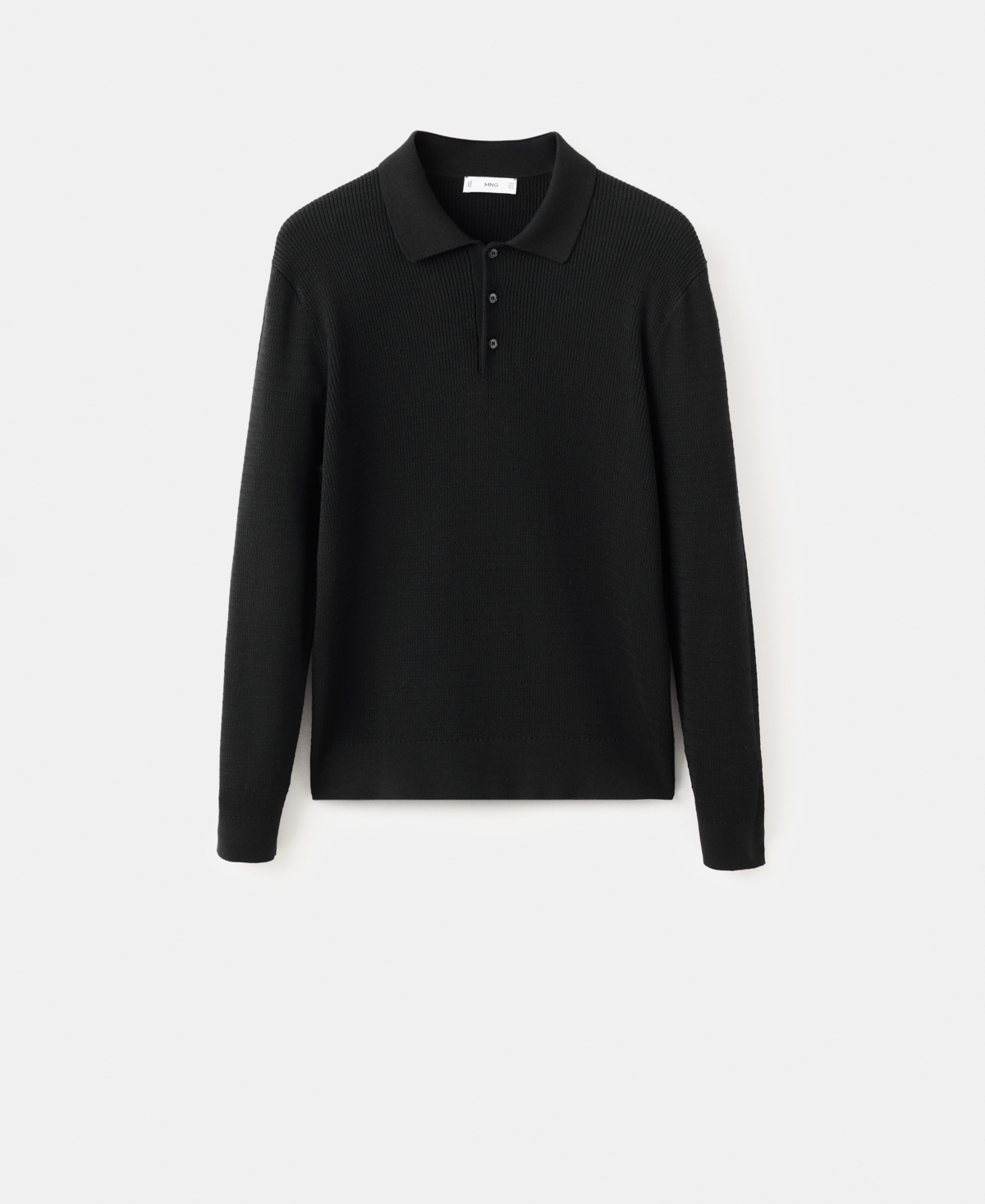 Mango Men's Cotton Lyocell Polo Shirt