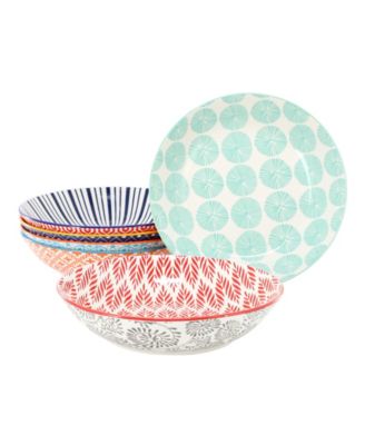 Giovanna Pasta Bowls, Set of 6