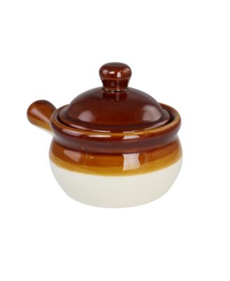 Long Handle Soup Bowls, Set of 4