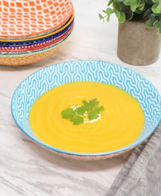 Giovanna Pasta Bowls, Set of 6