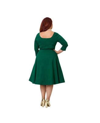 green plus size christmas dress Holiday Dresses VM: Bridesmaid Dark Green