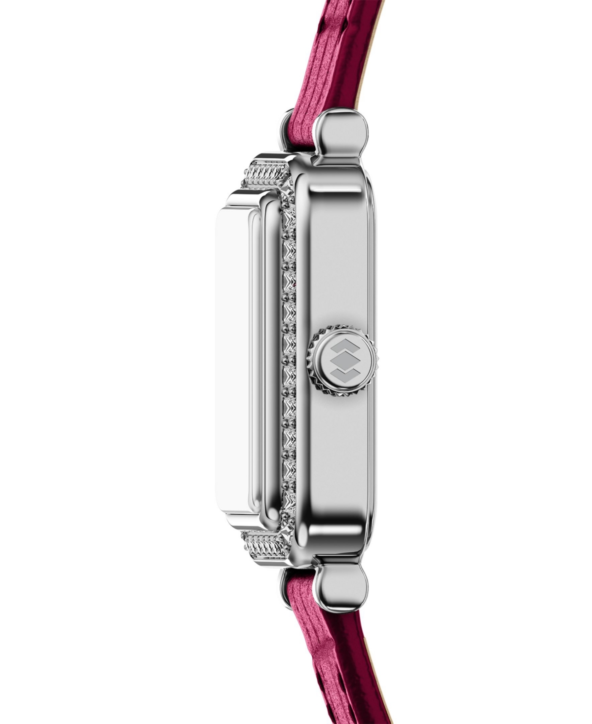 Fossil Women's Raquel Two-Hand Pink Leather Watch, 18mm
