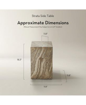 Strata Side Table