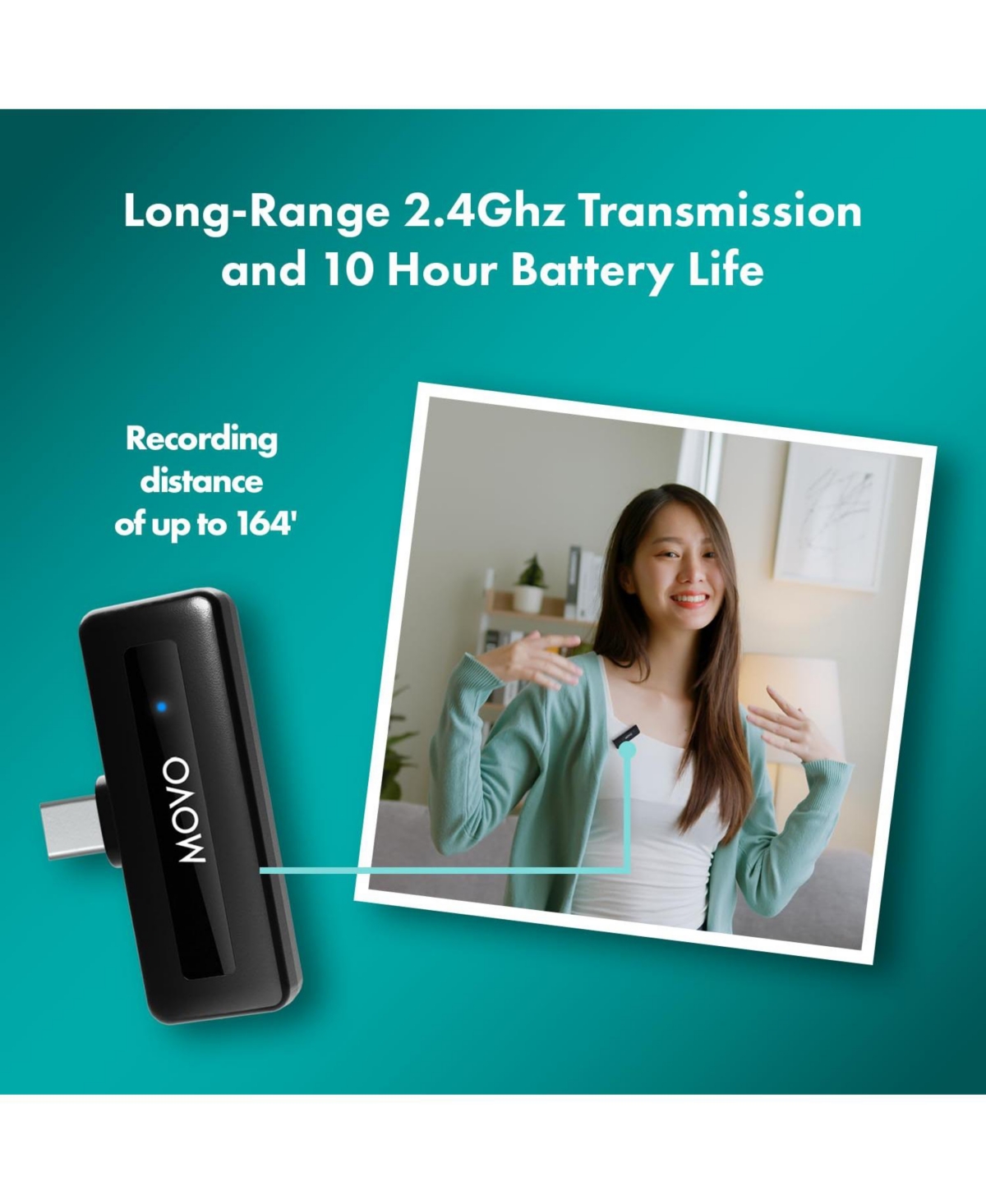 Movo Wireless Mini Uc Duo