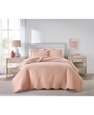 Charter Club Bailey Scallop 2-Pc. Quilt Set, Twin