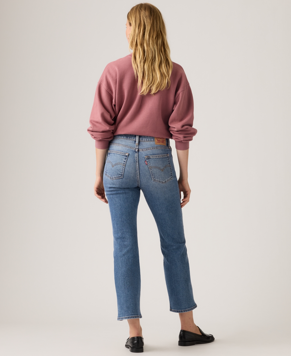 Levi's Juniors' 725 Authentic Kick Boot High-Rise Jeans