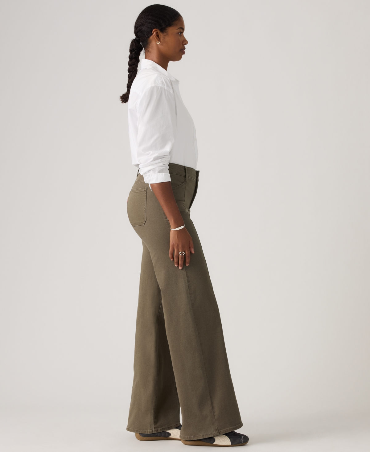 Levi's Women's 318 Seamed Wide-Leg Jeans