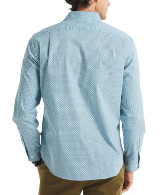 Men's Printed Regular-Fit Dress Shirt