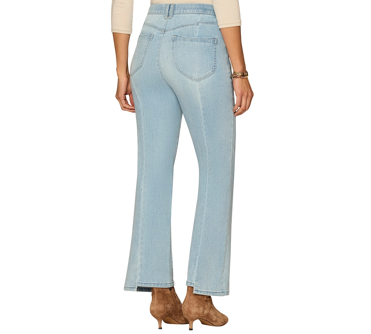 Democracy Women's Ab Solution Kick Flare Leg Jeans