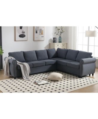 Spacious and Stylish Sectional Sofa Unwind and Entertain in Comfort