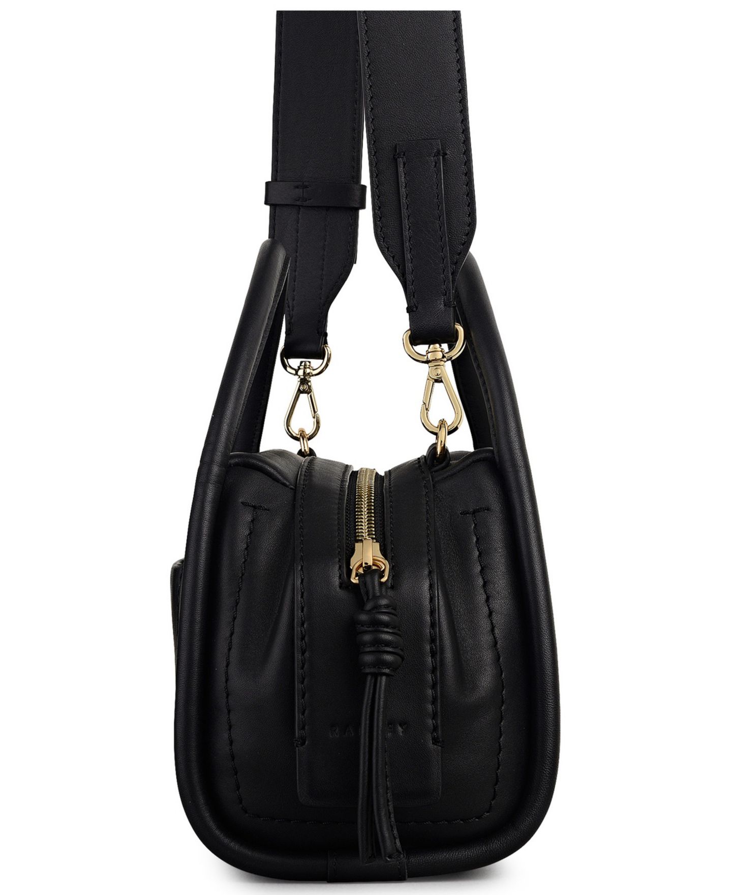 Женская сумка Radley London The Golborne Small Ziptop Grab Satchel, цвет: Чёрный — фото 4