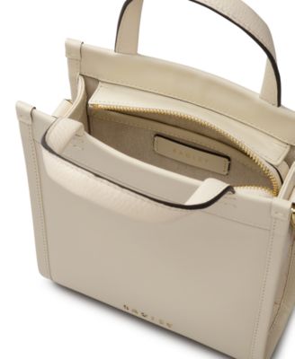 Alba Place Mini Smooth Leather Ziptop Crossbody Bag