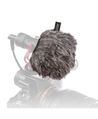WS-G9 Furry Outdoor Microphone Windscreen Muff for Portable Digital Recorders up to 3 X 1.5"