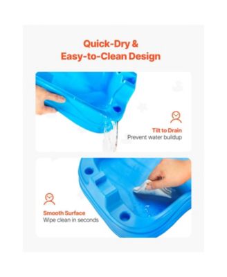 Sand and Water Table for Toddlers, Double-Sided Kids Activity Waterfall Playset with 37PCS Accessories