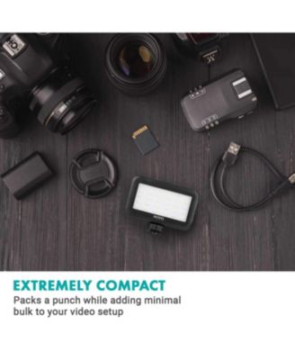 LED-30 Mini LED Light Panel - Adjustable Brightness, Rechargeable Battery