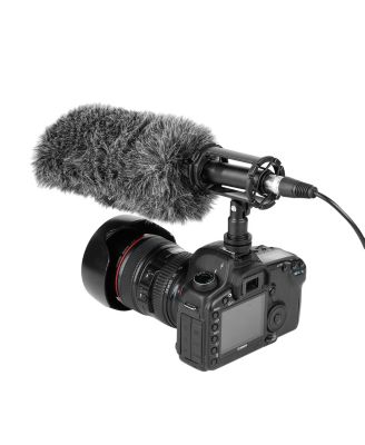 WS-S1000 Furry Outdoor Deadcat Windscreen for Shotgun Microphones up to 7-inch (18cm) Long