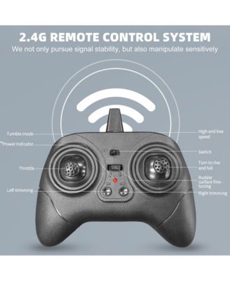 BF-109 RC Plane with 6-Axis Gyro Stabilization, 3-Channel 2.4G, 2 Batteries & EPP Foam