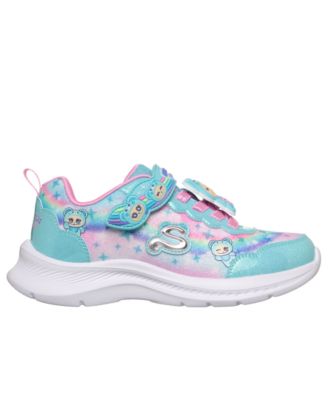 Little Girls Jumpsters - Cutie Critters Fastening Strap Casual Sneakers from Finish Line