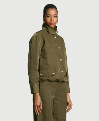 Women's Mock Neck Track Jacket