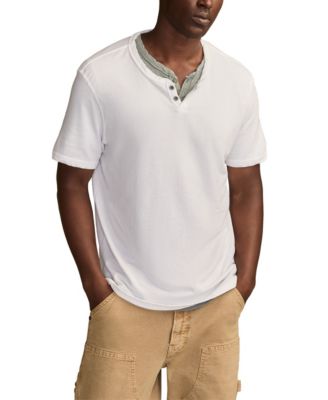Men's Venice Burnout Notch Short Sleeves T-shirt