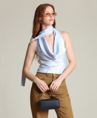 Women's Long Tie Halter Top