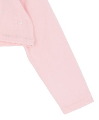 2T-6X Long-Sleeve Stretch Knit Cardigan