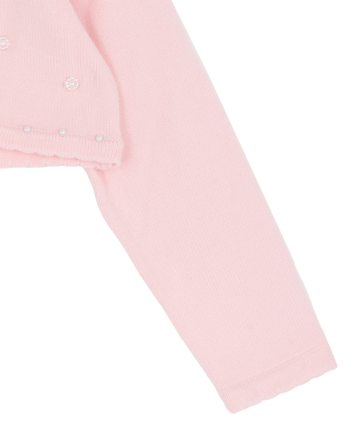 Rare Editions 2T-6X Long-Sleeve Stretch Knit Cardigan