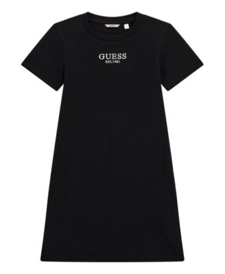 Girl' 7-16 Short-Sleeve Rib Dress 