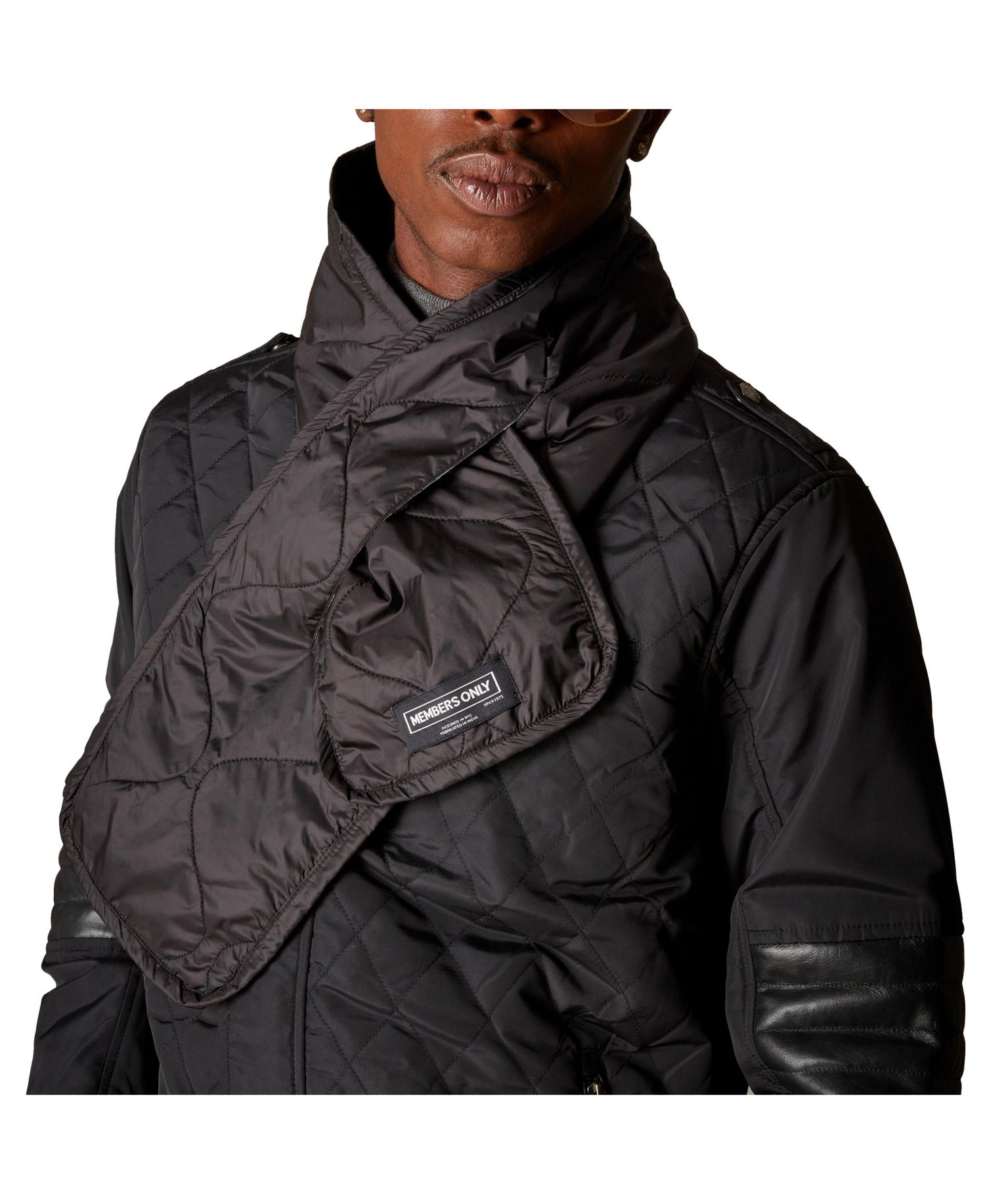 Men's Quilted Scarf