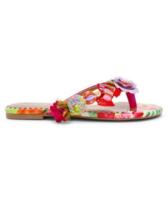 Women's Doloris Floral Thong Flat Sandals