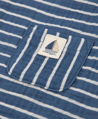 Baby Boys' Crewneck T-Shirt and Shortall, 2-Piece Set