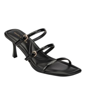 Women's Dressi Strappy Slip-On Kitten Heel Sandals