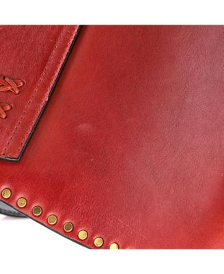 Medium Hudson Handbag Whipstitch Leather