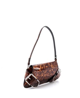 Voyou Shoulder Flap Bag Printed Patent