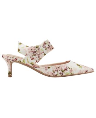 Women's Millie Bow Strap Kitten Heel Mules