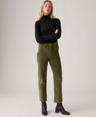 Women's Ribcage High Rise Straight Ankle Jeans