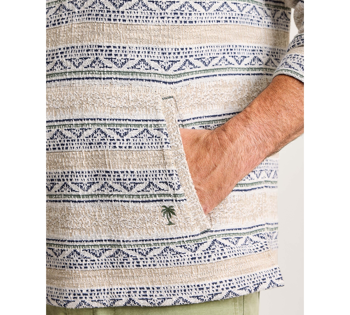 Tommy Bahama Men's Golden Sands Baja Hoodie