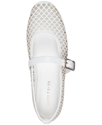 Women's Baina Mesh Mary Jane Dress Flats